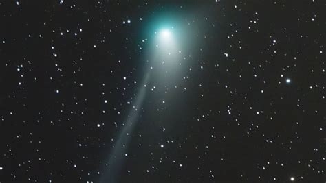 Watch 1 month in the life of a green comet during its journey past .